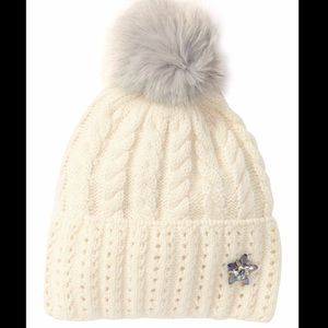 Badgley Mishchka Pom pom hat